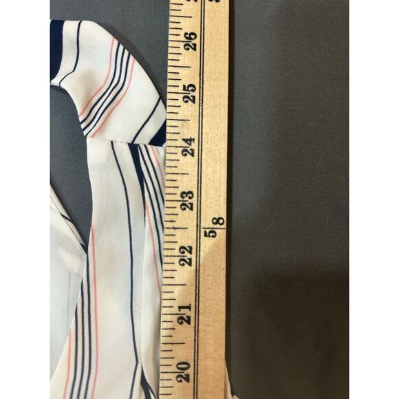 Alice Blue for Stitch Fix Striped Sleeveless Halter Blouse Size M - Picture 7 of 7